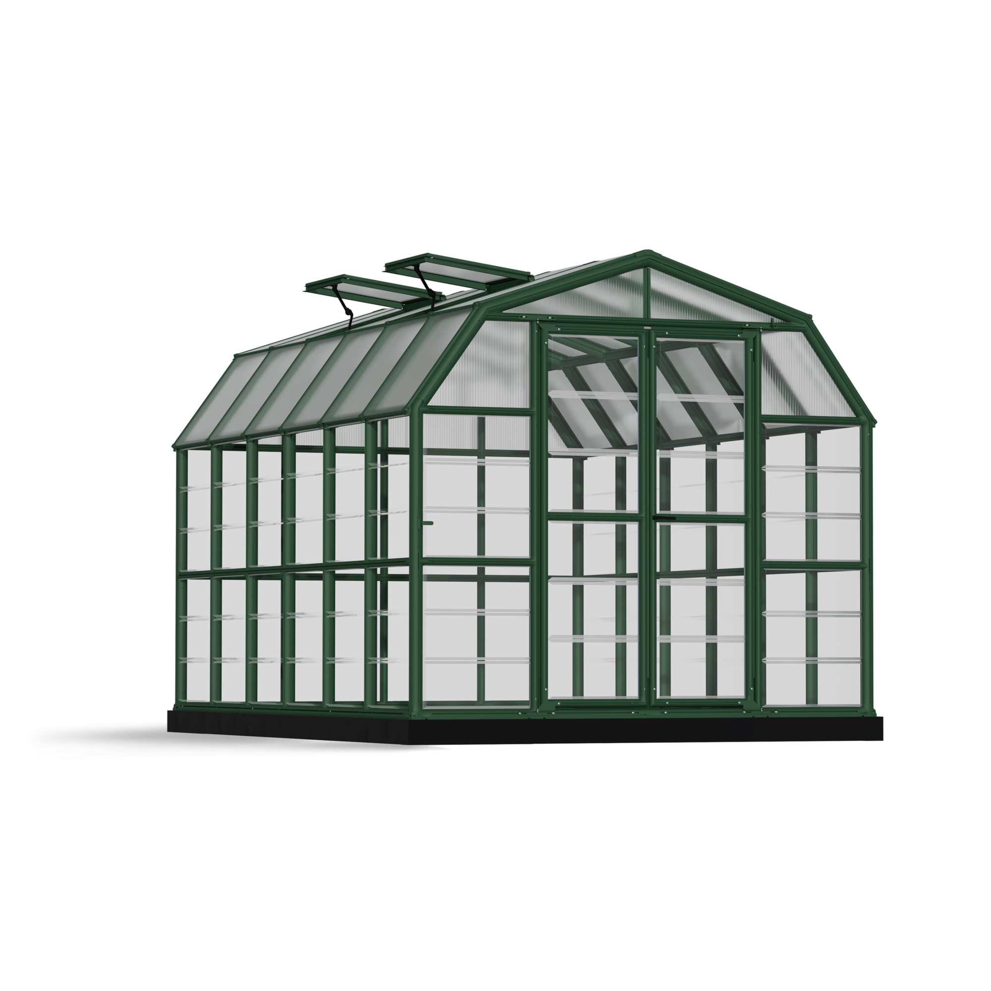 Canopia Grand Gardener 8ft. x 12ft. Greenhouse, 153.1in.L x 105.1in.W x 93.5in.H, Clear, Model# 702493